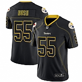 Nike Steelers 55 Devin Bush Black Shadow Legend Limited Jersey Dyin,baseball caps,new era cap wholesale,wholesale hats